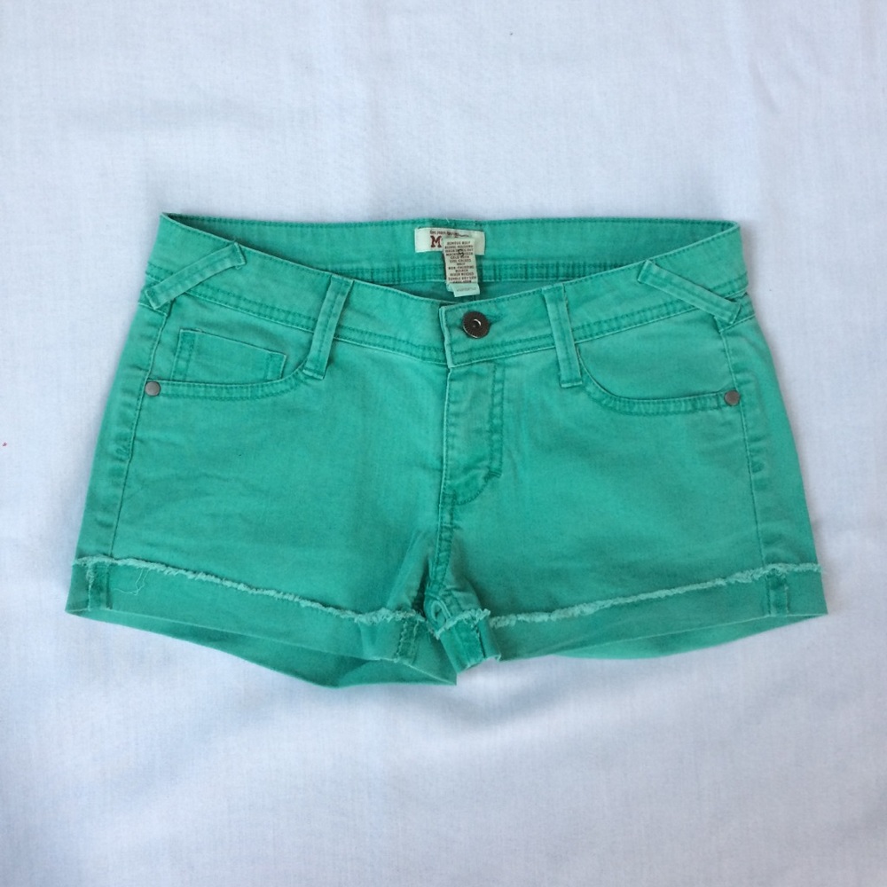 NWOT Luxurious Teal Shorts